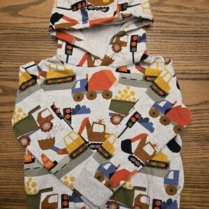 Next Construction Hooded Sweatshirt.  Size 6-7.  UK Brand